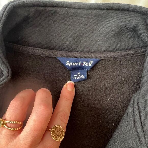 Tau Delta Eta Sorority 1/4 Zip Pullover Sweatshirt - Picture 4 of 5